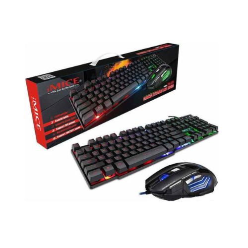 Imice AN-300 RGB Keyboard Mouse Combo Waired