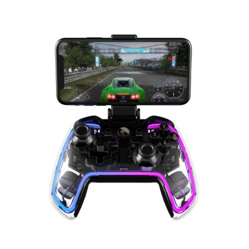 Havit G158BT Pro Transparent RGB Bluetooth Vibration Gamepad