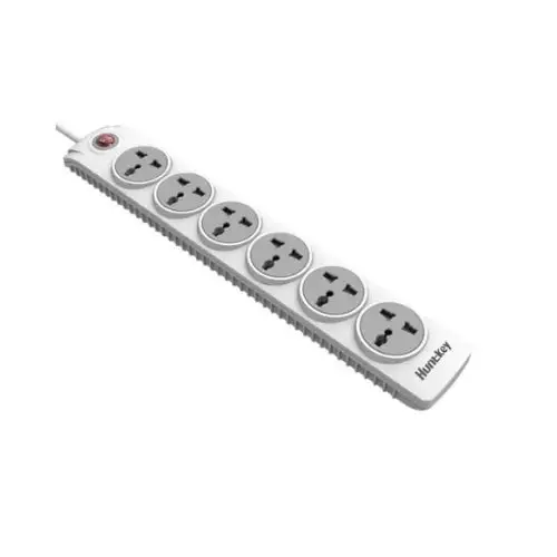 Huntkey SZN601 6 Port Power Strip with Surge Protection