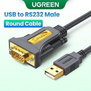 UGREEN CR104 USB to DB9 RS-232 Serial Cable-1.5M (20211)