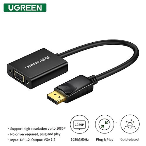 UGREEN DP109 20415 DP Male-to-VGA Female Converter