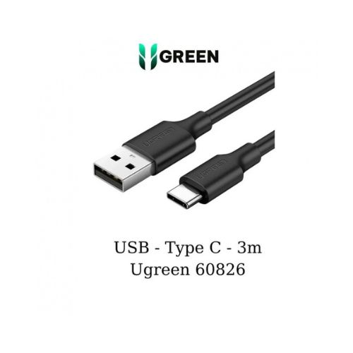 UGREEN 60826 USB To Type-C 2.0 Cable 3M