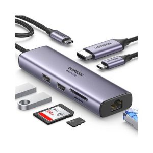 Ugreen CM512 (60515) 7-in-1 4K HDMI USB-C Hub
