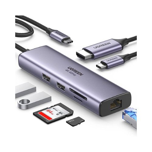 Ugreen CM512 (60515) 7-in-1 4K HDMI USB-C Hub