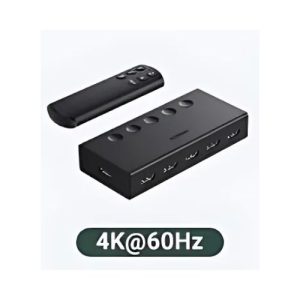 Ugreen CM568 90512 4k 60hz 5-In-1-Out HDMI Switch with remote