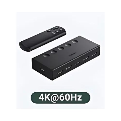 Ugreen CM568 90512 4k 60hz 5-In-1-Out HDMI Switch with remote