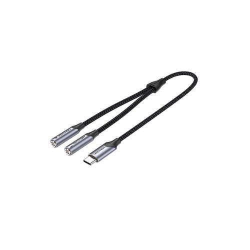 Vention BGPHY USB-C Male to 3.5mm Audio & Mic Jack Converter