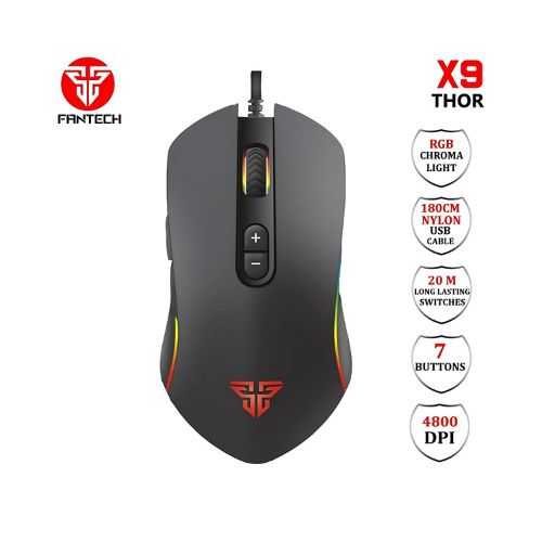 Fantech X9 THOR Macro RGB Gaming Mouse