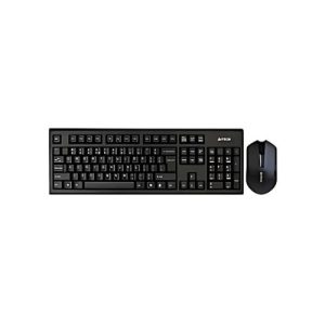 A4Tech 3000N V-Track 2.4G Wireless Bangla Keyboard With Wireless Padless Mouse