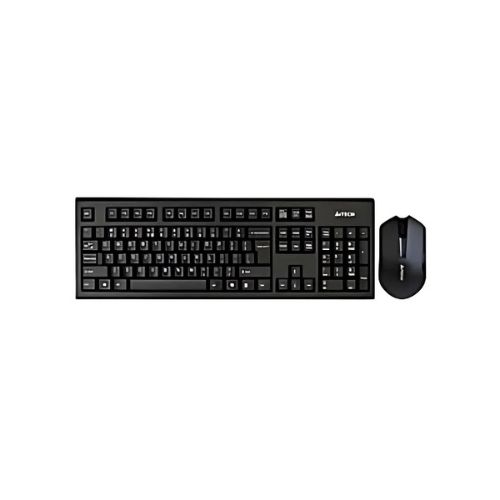 A4Tech 3000N V-Track 2.4G Wireless Bangla Keyboard With Wireless Padless Mouse