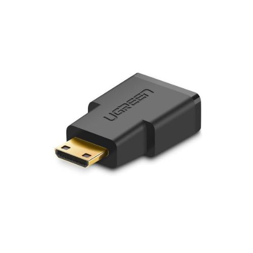 UGREEN (20101) Mini HDMI Male to HDMI Female Adapter - Black