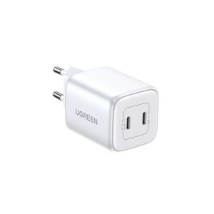 UGREEN CD294 (15327) NEXODE 45W Dual USB-C GaN Fast Charger (White)