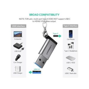 UGREEN US276 (50533) USB 3.0 To USB-C Adapter