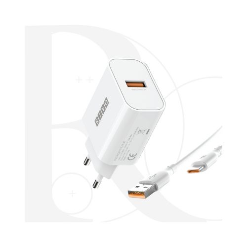 Rivo AT-01 BS 18W Quick Charger with Type B Cable