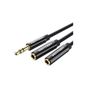 VENTION BBSBY 3.5mm Male to Female Stereo Splitter Cable Adapter