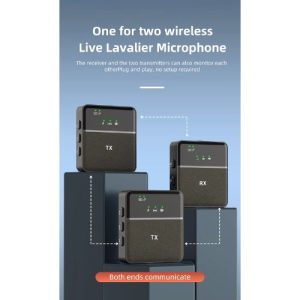 SX9 Mini Wireless Microphone For Type C & 3.5 Interface